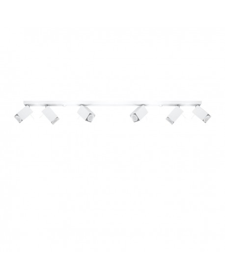 Plafon MERIDA 6L biały Sollux SL.0464