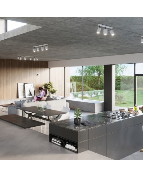 Plafon MERIDA 6L biały Sollux SL.0464