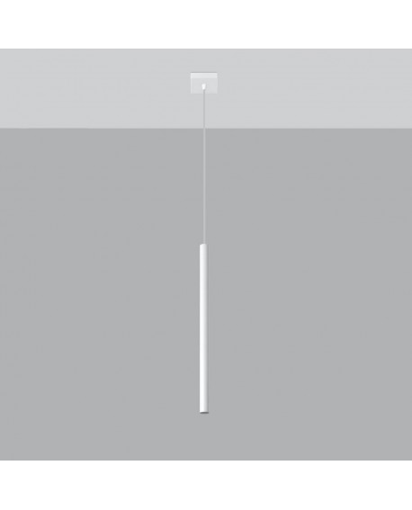 Lampa wisząca PASTELO 1 biała Sollux SL.0465