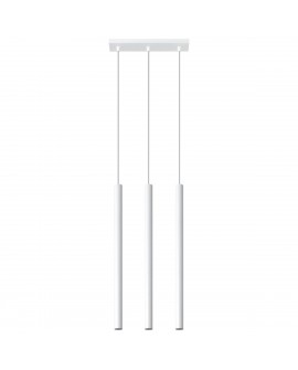 Lampa wisząca PASTELO 3 biała Sollux SL.0466