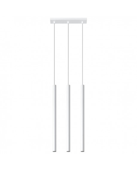 Lampa wisząca PASTELO 3 biała Sollux SL.0466