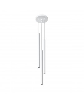 Lampa wisząca PASTELO 3P biała Sollux SL.0467