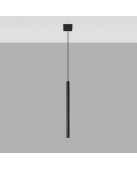 Lampa wisząca PASTELO 1 czarna Sollux SL.0469
