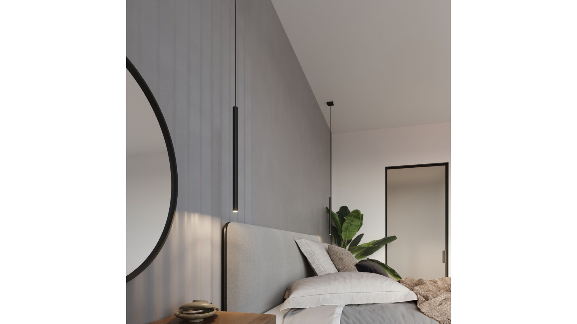 Lampa wisząca PASTELO 1 czarna Sollux SL.0469