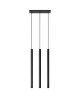 Lampa wisząca PASTELO 3 czarna Sollux SL.0470