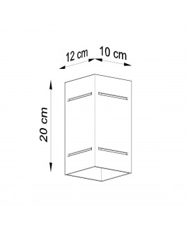 Kinkiet BLOCCO biały Sollux SL.0477