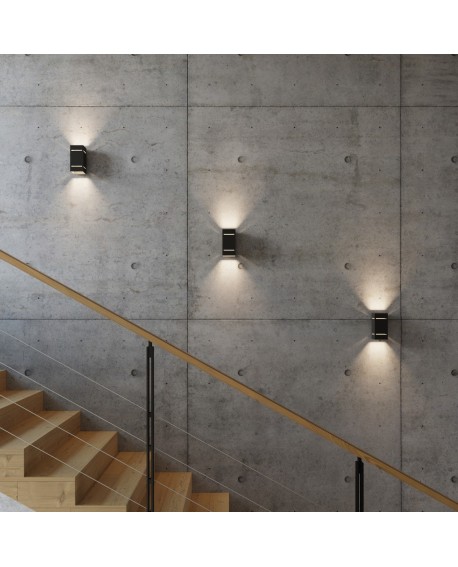 Kinkiet BLOCCO czarny Sollux SL.0478