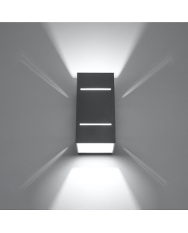 Kinkiet BLOCCO szary Sollux SL.0479