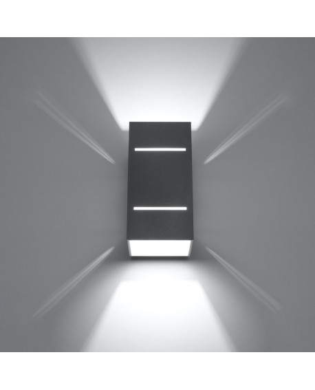 Kinkiet BLOCCO szary Sollux SL.0479