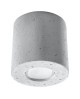 Plafon ORBIS beton Sollux SL.0488