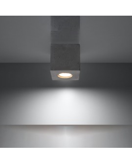 Plafon QUAD beton Sollux SL.0489