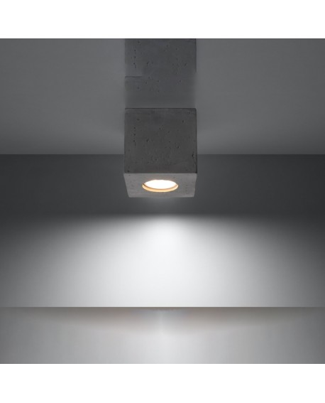 Plafon QUAD beton Sollux SL.0489