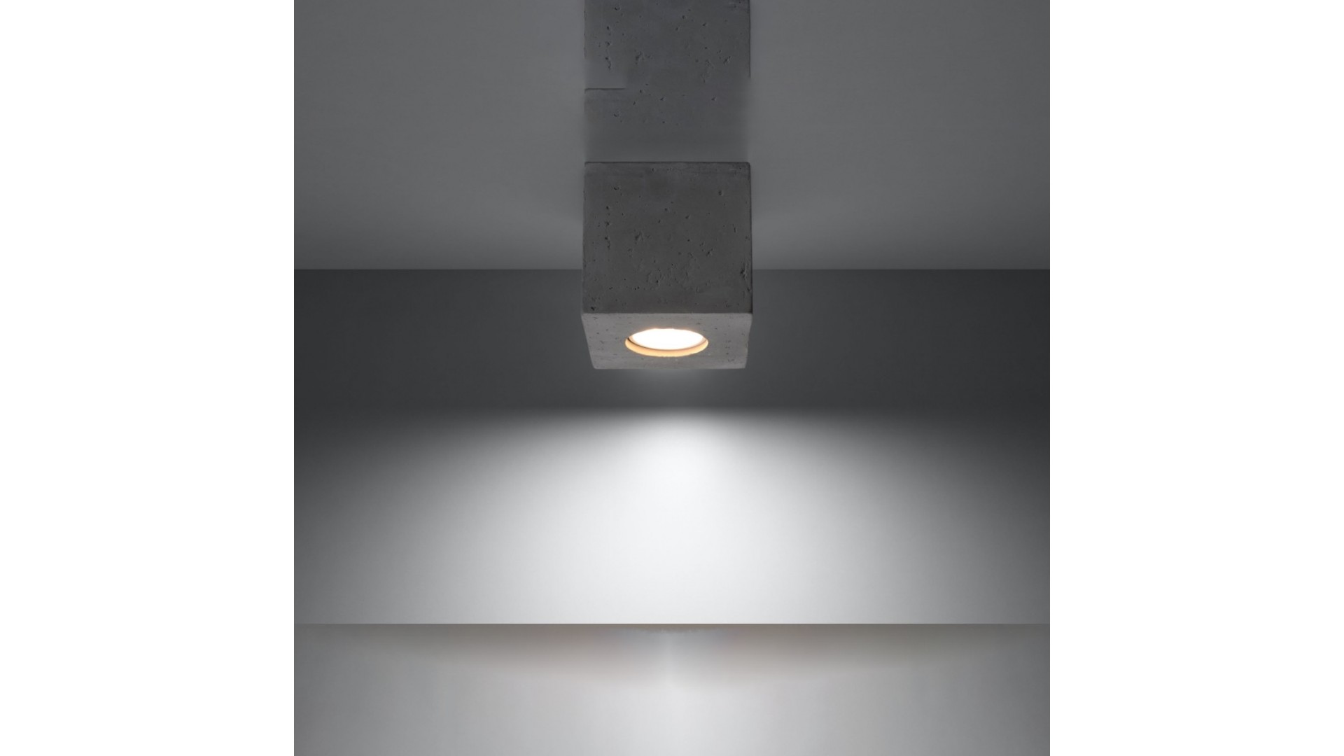 Plafon QUAD beton Sollux SL.0489