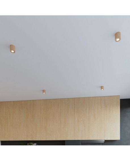 Kinkiet ORBIS naturalne drewno Sollux SL.0490