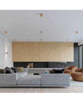 Kinkiet ORBIS naturalne drewno Sollux SL.0490