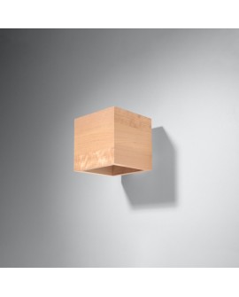 Kinkiet QUAD naturalne drewno Sollux SL.0491