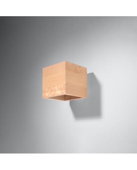 Kinkiet QUAD naturalne drewno Sollux SL.0491