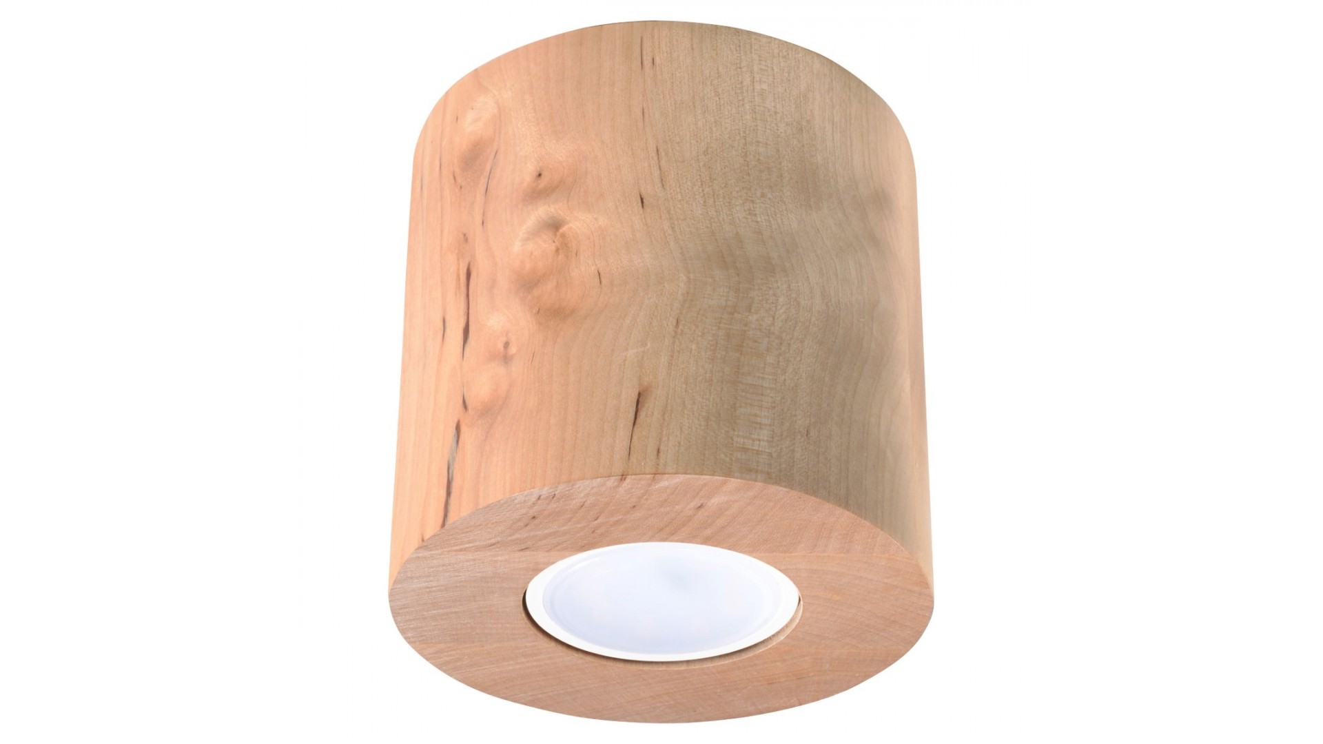 Plafon ORBIS naturalne drewno Sollux SL.0492