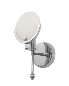 LAMPA ŚCIENNA KINKIET NOWOCZESNY CHROMOWANY MONTEGO W1 LUMINA DECO