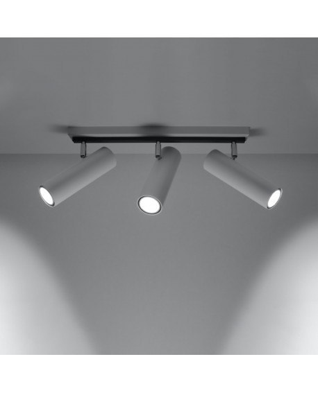 Plafon DIREZIONE 3 biały Sollux SL.0497