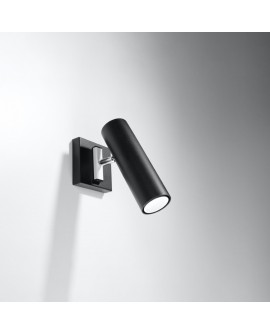 Kinkiet DIREZIONE czarny Sollux SL.0498