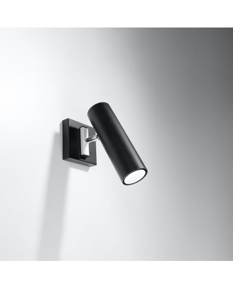 Kinkiet DIREZIONE czarny Sollux SL.0498