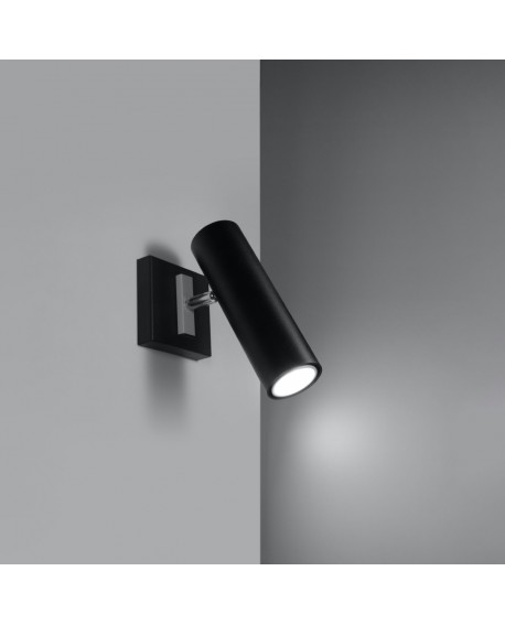 Kinkiet DIREZIONE czarny Sollux SL.0498