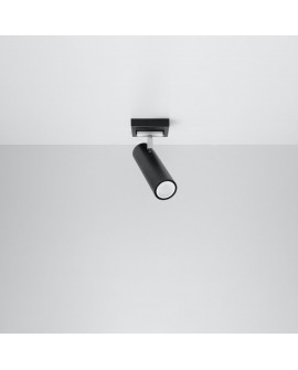 Plafon DIREZIONE 1 czarny Sollux SL.0499