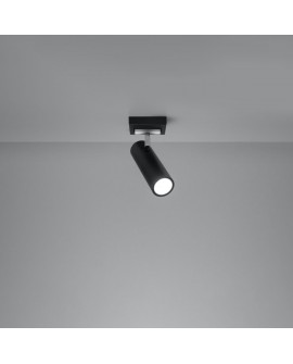 Plafon DIREZIONE 1 czarny Sollux SL.0499