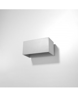 Kinkiet QUAD MAXI szary Sollux SL.0526