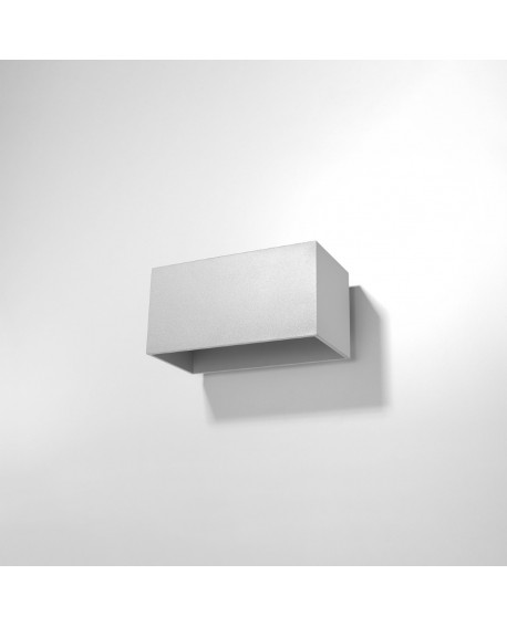 Kinkiet QUAD MAXI szary Sollux SL.0526