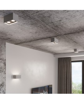 Kinkiet QUAD MAXI czarny Sollux SL.0527