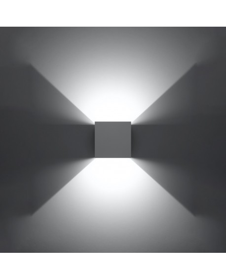 Kinkiet LUCA biały LED IP54 Sollux SL.0544