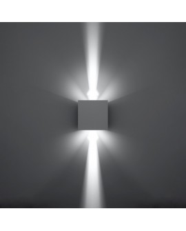 Kinkiet LUCA biały LED IP54 Sollux SL.0544