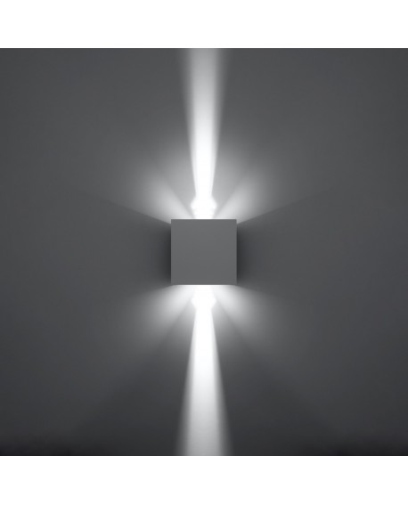 Kinkiet LUCA biały LED IP54 Sollux SL.0544