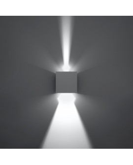 Kinkiet LUCA biały LED IP54 Sollux SL.0544