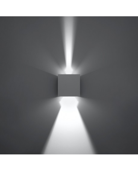 Kinkiet LUCA biały LED IP54 Sollux SL.0544