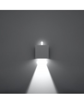 Kinkiet LUCA biały LED IP54 Sollux SL.0544