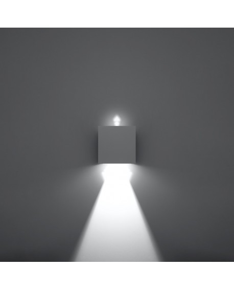 Kinkiet LUCA biały LED IP54 Sollux SL.0544