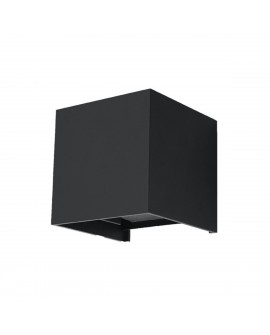 Kinkiet LUCA czarny LED IP54 Sollux SL.0545