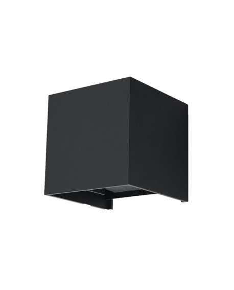 Kinkiet LUCA czarny LED IP54 Sollux SL.0545