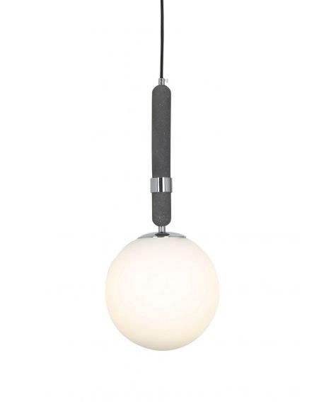 NOWOCZESNA LAMPA WISZĄCA CHROMOWANA GRANINO D20 LUMINA DECO