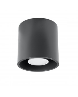 Plafon ORBIS 1 antracyt Sollux SL.0568
