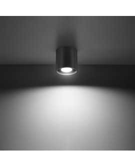 Plafon ORBIS 1 antracyt Sollux SL.0568