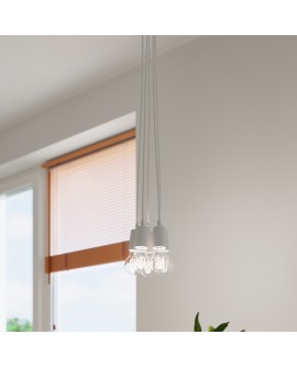 Lampa wisząca DIEGO 3 biała Sollux SL.0570
