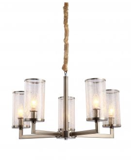 LAMPA WISZĄCA NOWOCZESNA SATYNOWA HOWARD W5 LUMINA DECO