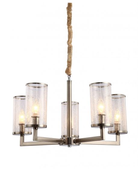 LAMPA WISZĄCA NOWOCZESNA SATYNOWA HOWARD W5 LUMINA DECO