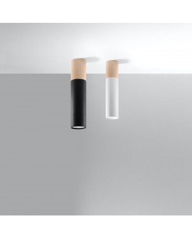 Plafon PABLO czarny Sollux SL.0635