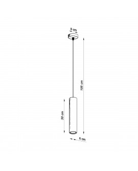 Lampa wisząca LINO 1 Sollux SL.0636