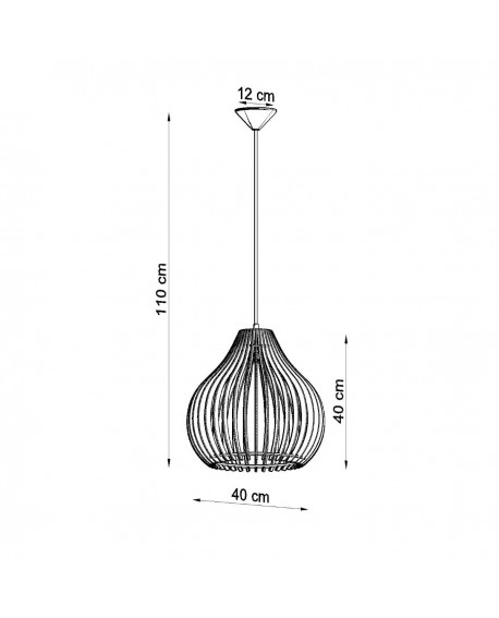 Lampa wisząca APRILLA Sollux SL.0639